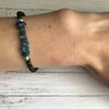 Armband met onyx en apatiet