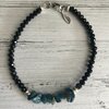 Armband met onyx en apatiet