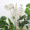 Houten bloem - Palm (55cm)