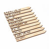 Kruiden labels van hout (set van 10)
