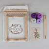 Paars Turkse Lelie DIY Weefpakket Groot