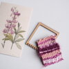 Roze Gladiool DIY Weefpakket Klein
