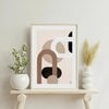 Art poster arches, minimalistische print A3