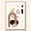 Art poster arches, minimalistische print A3