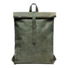 Beocca - Leren rugzak Mavis groen - 15" laptoptas