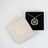 Gouden Bloemen Ketting met Zee Lanvendel