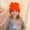Sweater smiley - neon pink