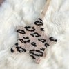 Speendoekje ster - leopard beige