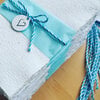 Handgeschept papier – 8 velletjes – Handgemaakt van gerecycled papier