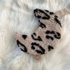 Speendoekje maan - leopard Beige