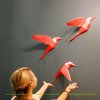 DIY pakket Vogels – compleet knutselpakket met snijmat, liniaal, vouwbeen, mesje - Verschillende kleuren