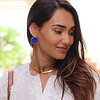 Aisha Klei oorbellen - Goud