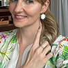 Aisha Klei oorbellen - Zilver
