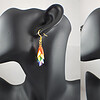 Holografische regenboog oorbellen