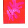 Monoprint Matisse pink