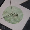 Spiraal ketting zilver