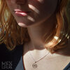 Spiraal ketting zilver