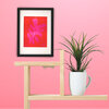 Monoprint Matisse pink