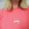 Organische vormen ketting "Wavy"