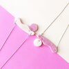 Organische vormen ketting "Wavy"