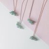 Stegosaurus dino ketting van gerecycled plastic