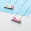 Organische vormen ketting "Pointy"