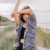 Kimono Estella Navy Blue