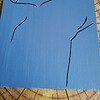 Schilderij Mannenlichaam