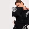 Hamsa Lange Kimono-Zwart: Luxe Badjas & Kimono in Één