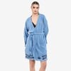 Forever Short Kimono-Blauw