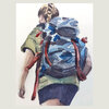 Aquarel: Let's walk!