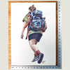 Aquarel: Let's walk!