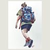 Aquarel: Let's walk!