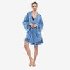 Forever Short Kimono-Blauw