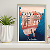 Print Amsterdam Houses - A4, 30x40cm