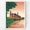 Print Den Haag Peace Palace - A4, 30x40cm
