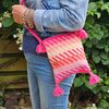 PST/festivaltasje Pink Lady, gehaakt