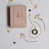 Droog Bloemen Pers DIY Kit met Drijvende Ketting Goud Groot