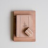 Droog Bloemen Pers DIY Kit met Drijvende Ketting Goud Klein