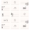 Kitchen labels - 18 stuks