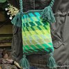 PST/festivaltasje Little Green Bag, gehaakt