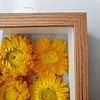 Bijzondere 3D Droogbloemen Kunstwerk van Van Gogh's Zonnebloemen - Unieke Decoratie