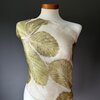 Zijden sjaal (100%) met ecoprint