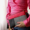 Clutch Chevron Red