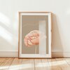 Geboortebloem Augustus Klaproos Fine Art Print