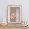 Geboortebloem Augustus Klaproos Fine Art Print