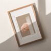 Geboortebloem Augustus Klaproos Fine Art Print