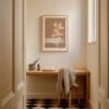 Geboortebloem Juli Ridderspoor Fine Art Print