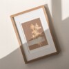 Geboortebloem Juli Ridderspoor Fine Art Print