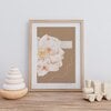 Geboortebloem Juni Roos Fine Art Print